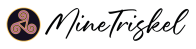 Logo Minetriskel en tipografía manuscrita